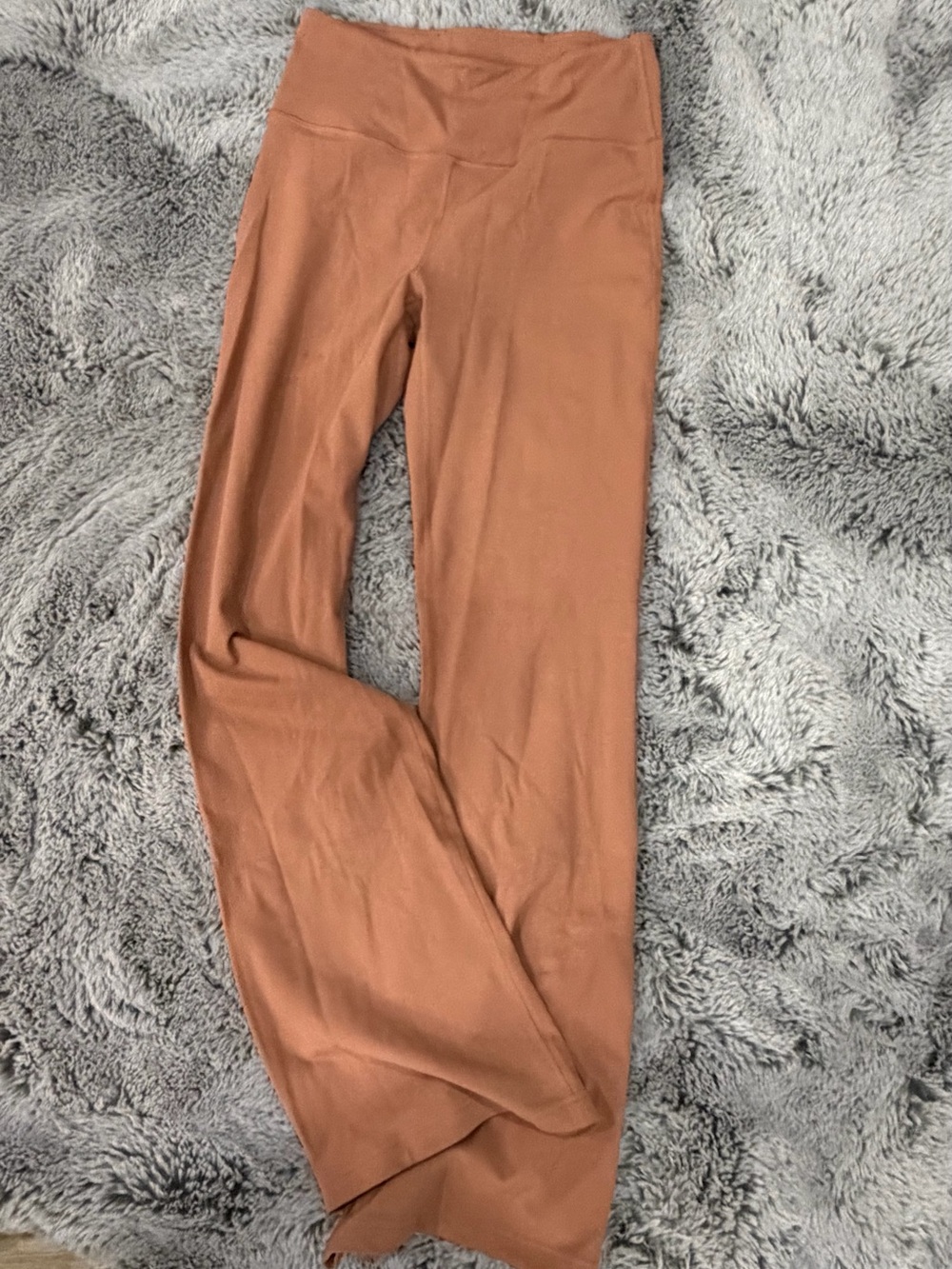 lululemon athletica rust-colored leggings